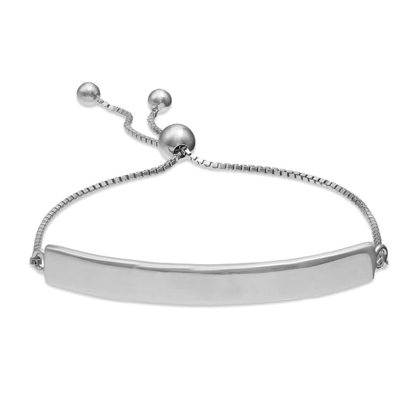 Engravable Bar Adjustable Bracelet