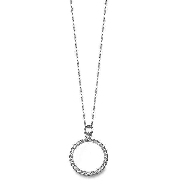 Sterling Silver Polished Round Pendant